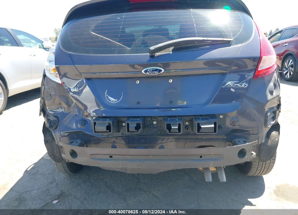 2012 FORD FIESTA SE VIN: 3FADP4EJ5CM183053