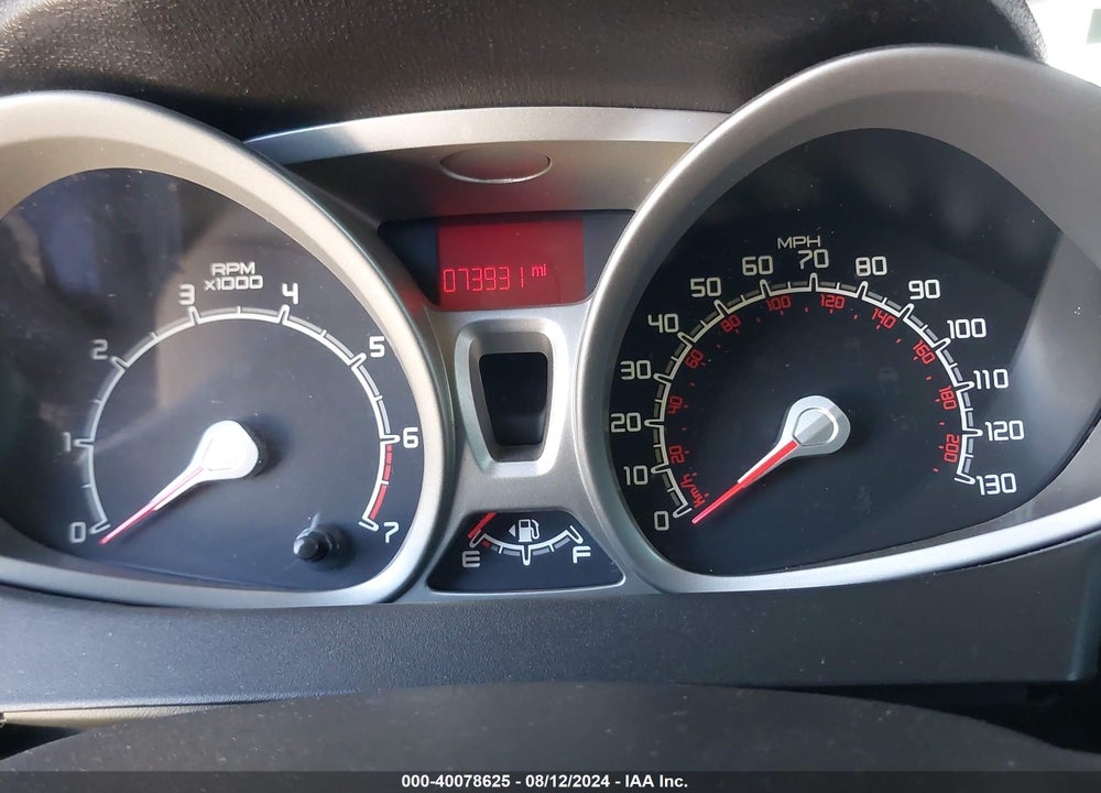 2012 FORD FIESTA SE VIN: 3FADP4EJ5CM183053