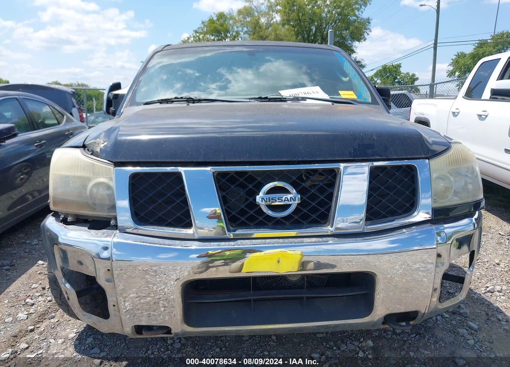2004 NISSAN TITAN SE VIN: 1N6AA07A24N590594