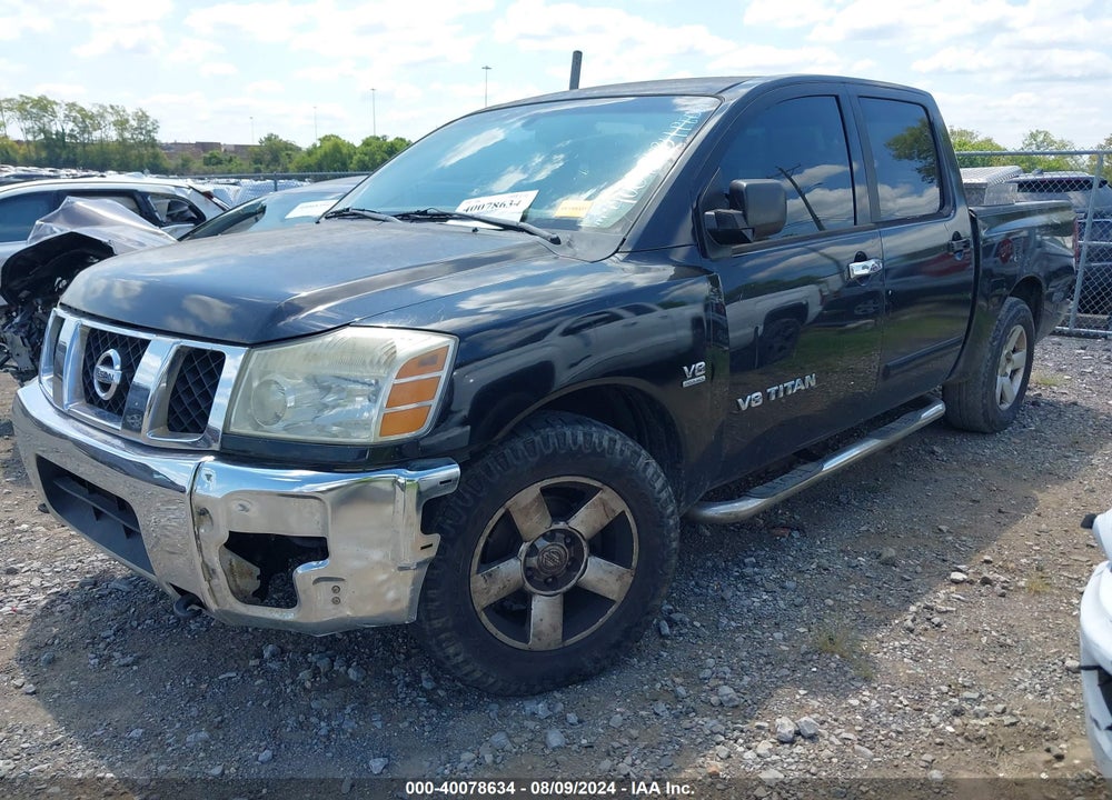 2004 NISSAN TITAN SE VIN: 1N6AA07A24N590594
