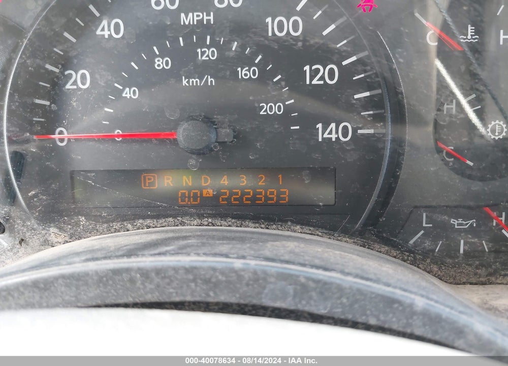 2004 NISSAN TITAN SE VIN: 1N6AA07A24N590594
