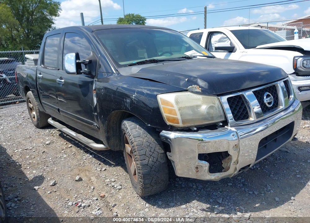 2004 NISSAN TITAN SE VIN: 1N6AA07A24N590594