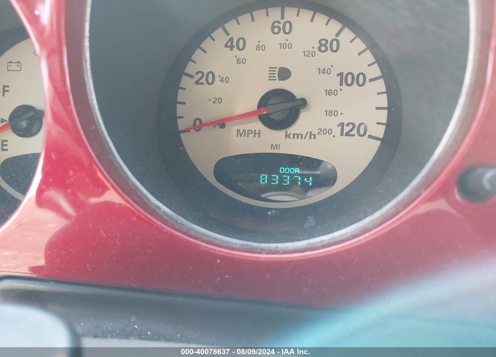 2002 CHRYSLER PT CRUISER TOURING VIN: 3C4FY58B82T271951