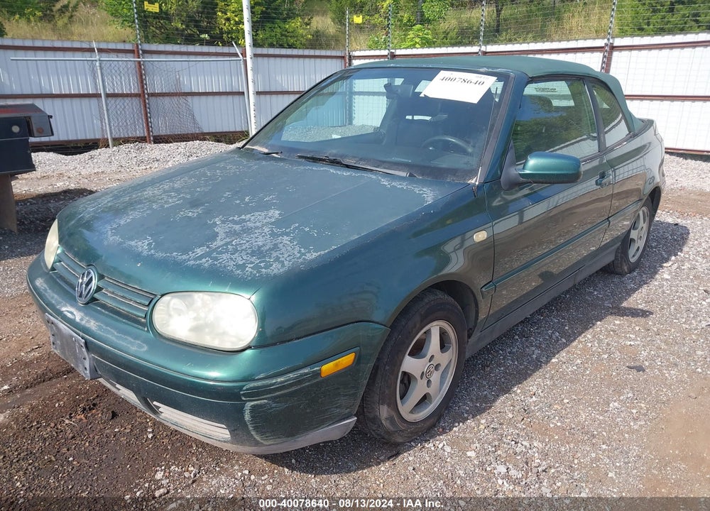 2000 VOLKSWAGEN CABRIO VIN: 3VWDC21V3YM807407
