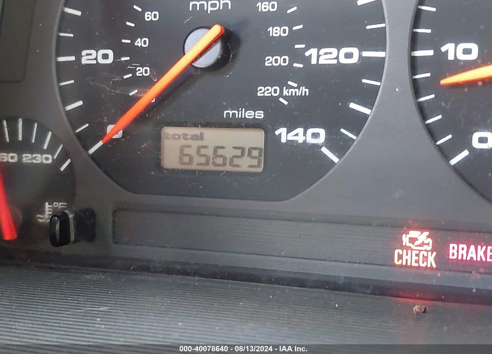 2000 VOLKSWAGEN CABRIO VIN: 3VWDC21V3YM807407