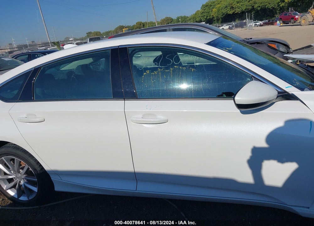 2021 HONDA ACCORD VIN: 1HGCV1F17MA004892
