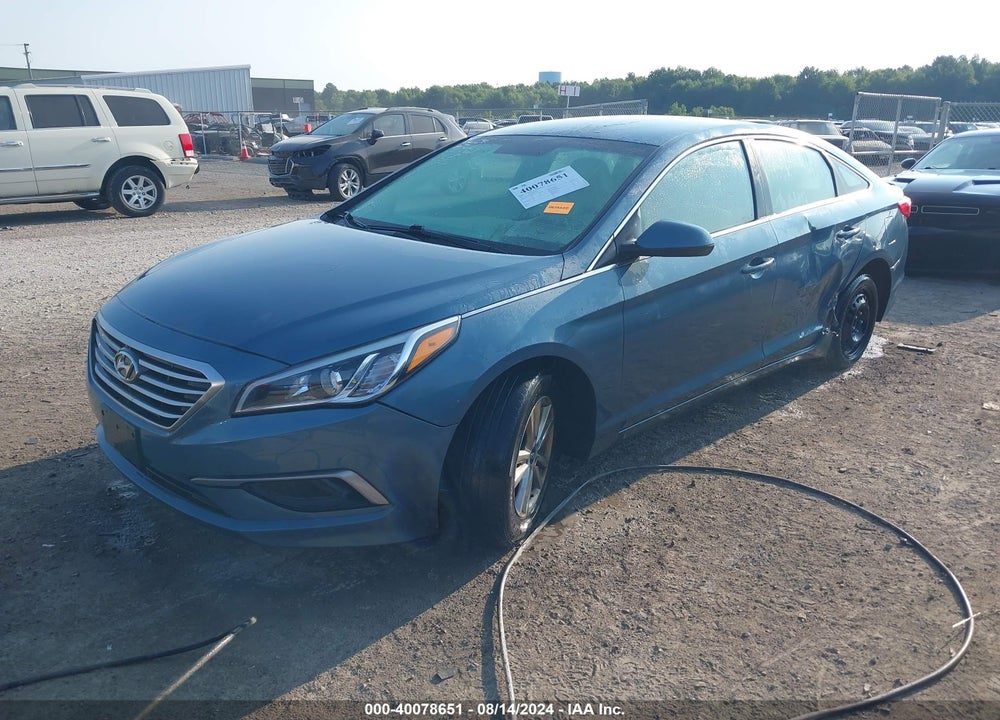 2017 HYUNDAI SONATA VIN: 5NPE24AF0HH545737