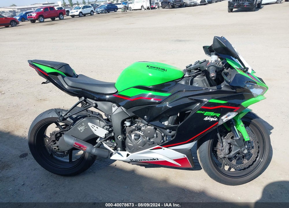 2022 KAWASAKI ZX636 K VIN: JKBZXJH19NA012161