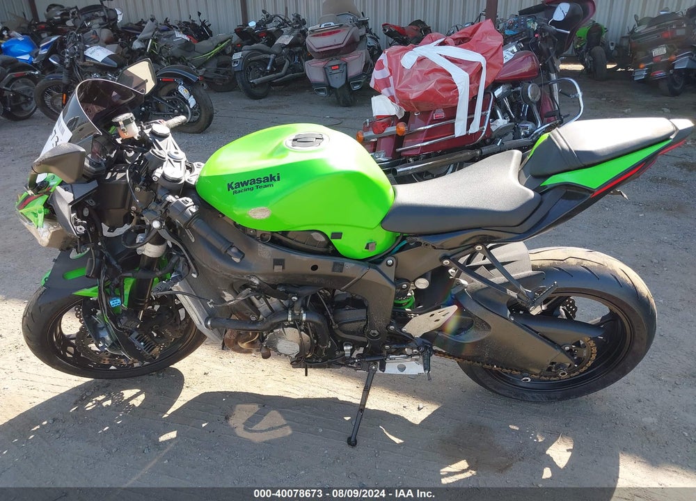 2022 KAWASAKI ZX636 K VIN: JKBZXJH19NA012161