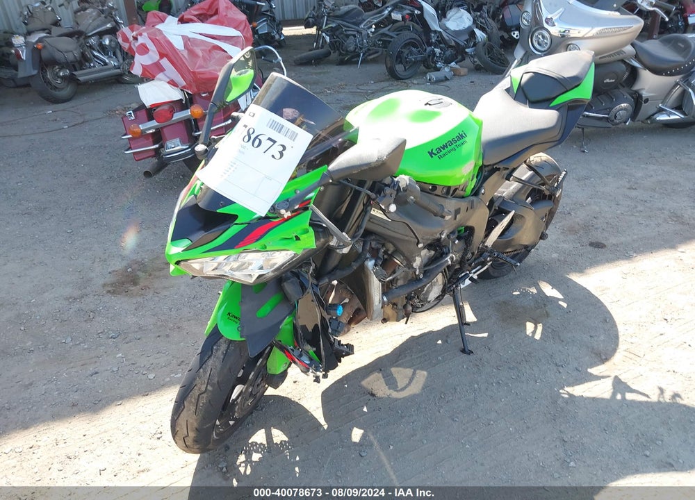 2022 KAWASAKI ZX636 K VIN: JKBZXJH19NA012161