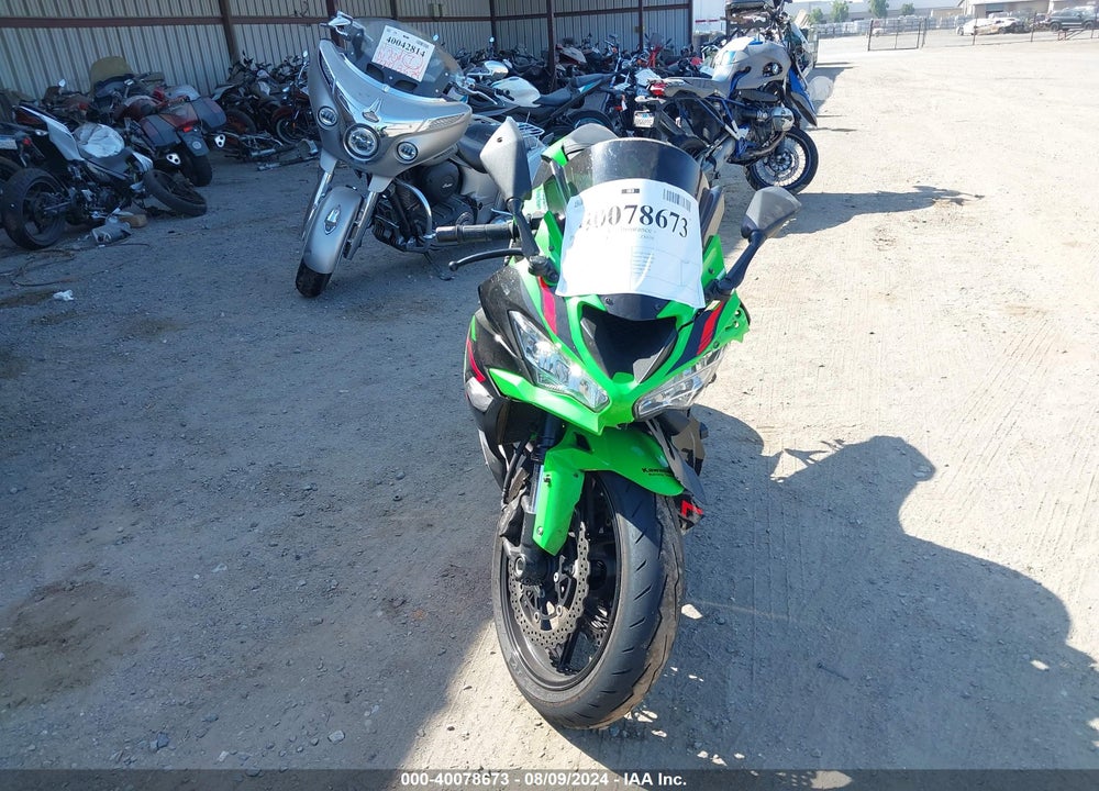2022 KAWASAKI ZX636 K VIN: JKBZXJH19NA012161