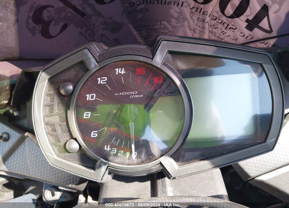 2022 KAWASAKI ZX636 K VIN: JKBZXJH19NA012161