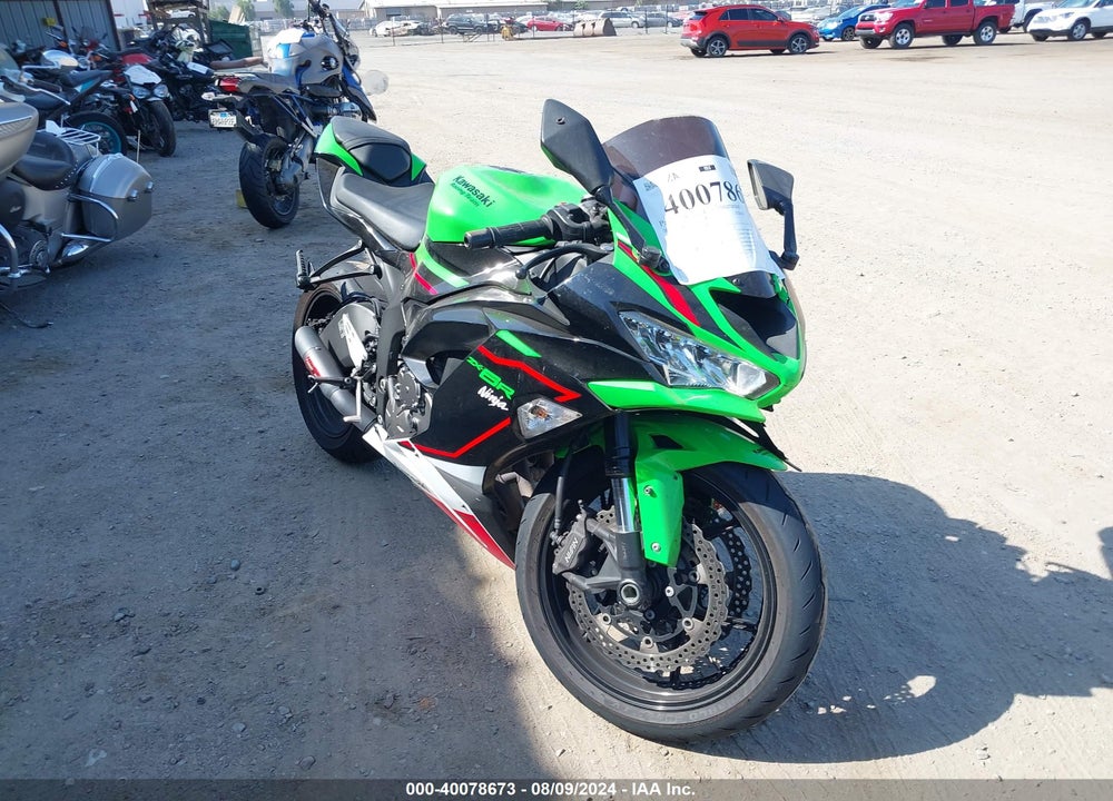 2022 KAWASAKI ZX636 K VIN: JKBZXJH19NA012161