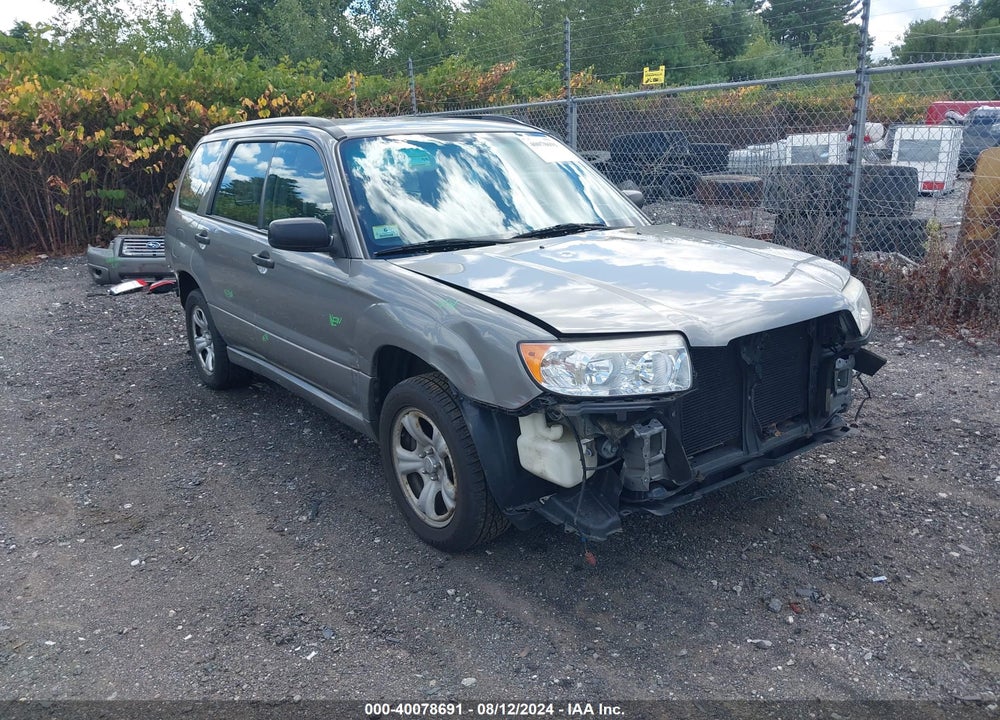 2006 SUBARU FORESTER 2.5X VIN: JF1SG63626H755481