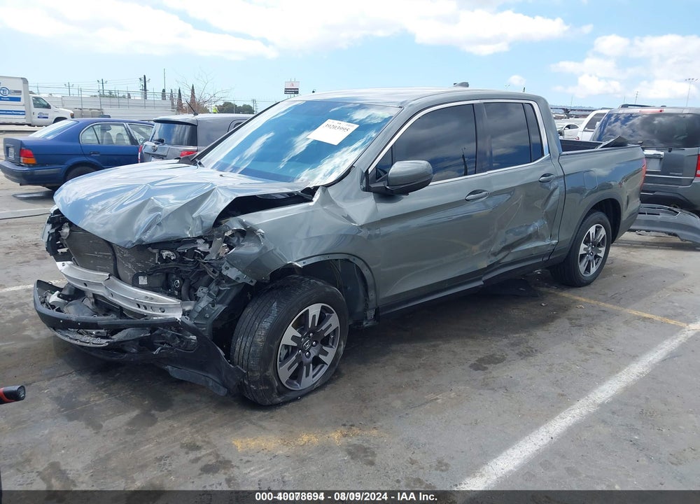 2017 HONDA RIDGELINE VIN: 5FPYK2F63HB001488