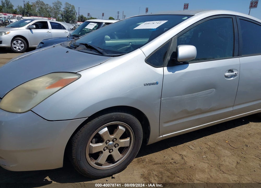 2006 TOYOTA PRIUS VIN: JTDKB20U567520647