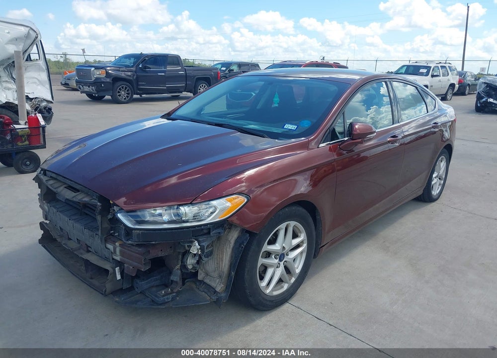 2016 FORD FUSION SE VIN: 3FA6P0H78GR143088
