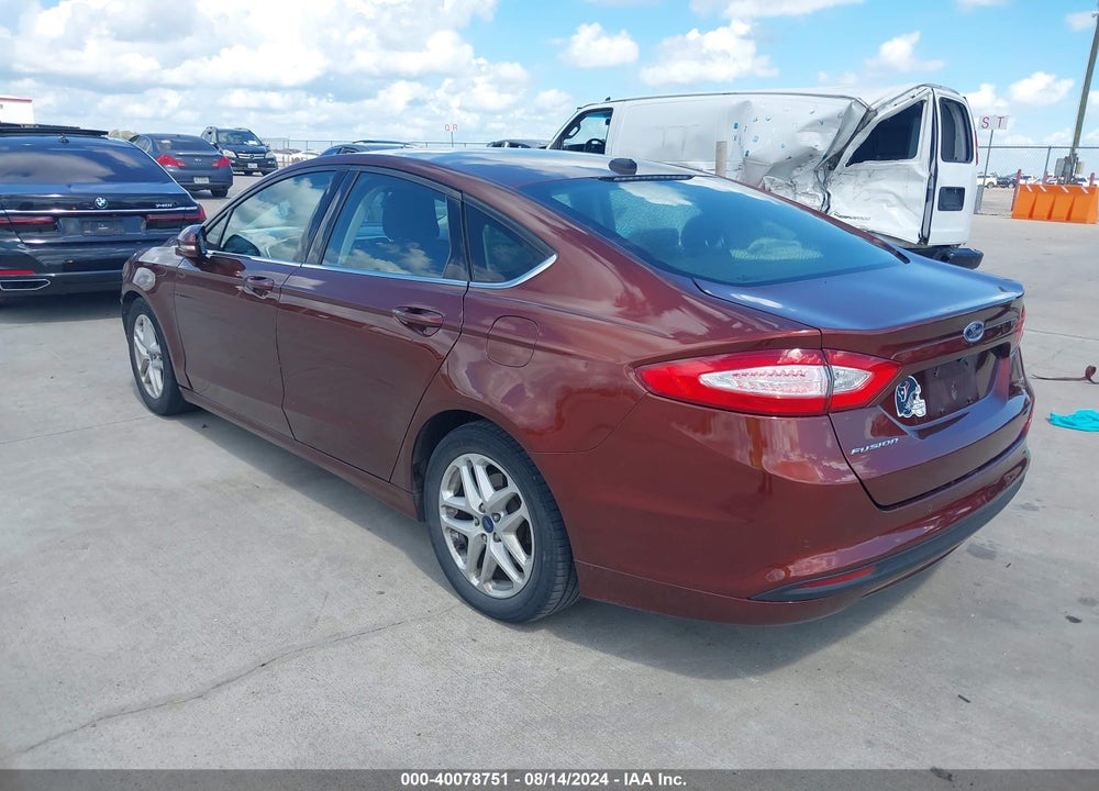 2016 FORD FUSION SE VIN: 3FA6P0H78GR143088