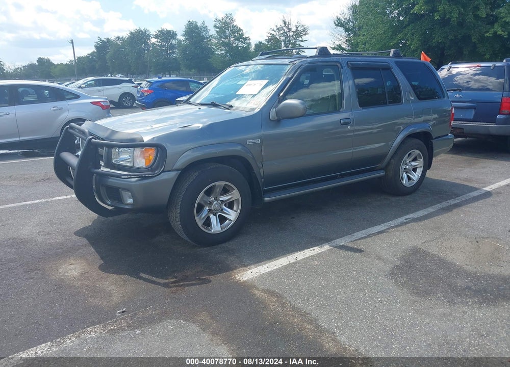 2004 NISSAN PATHFINDER LE PLATINUM VIN: JN8DR09Y94W911466