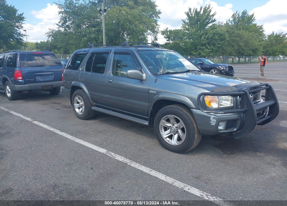 2004 NISSAN PATHFINDER LE PLATINUM VIN: JN8DR09Y94W911466