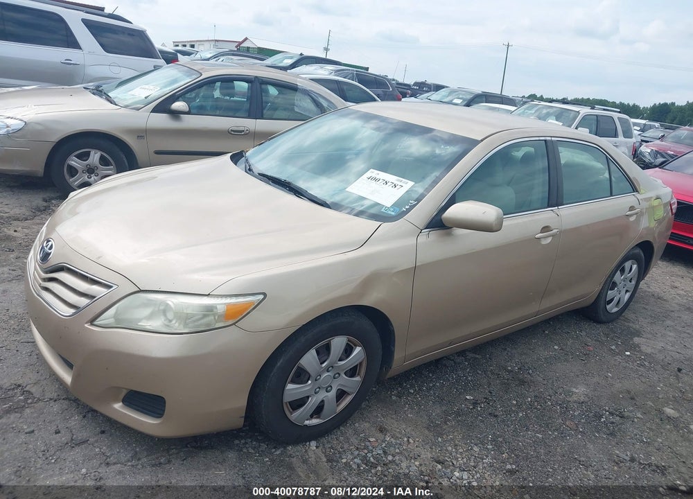 2010 TOYOTA CAMRY LE VIN: 4T1BF3EK5AU010449