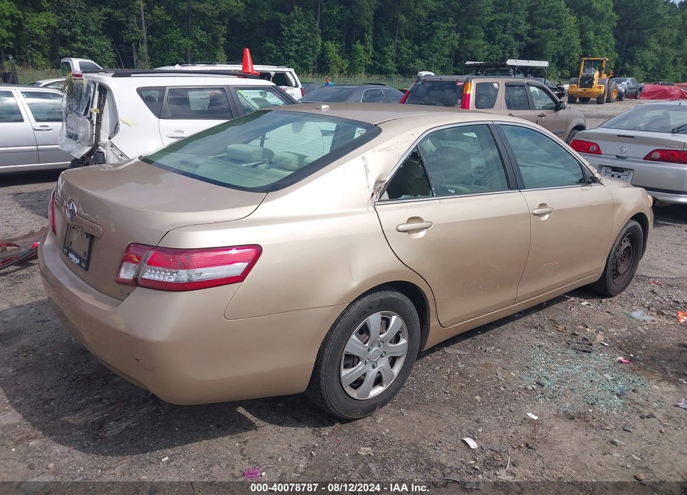 2010 TOYOTA CAMRY LE VIN: 4T1BF3EK5AU010449
