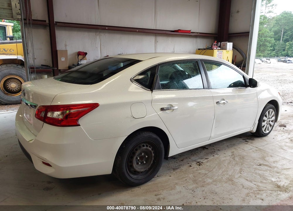 2016 NISSAN SENTRA S VIN: 3N1AB7AP0GY337581