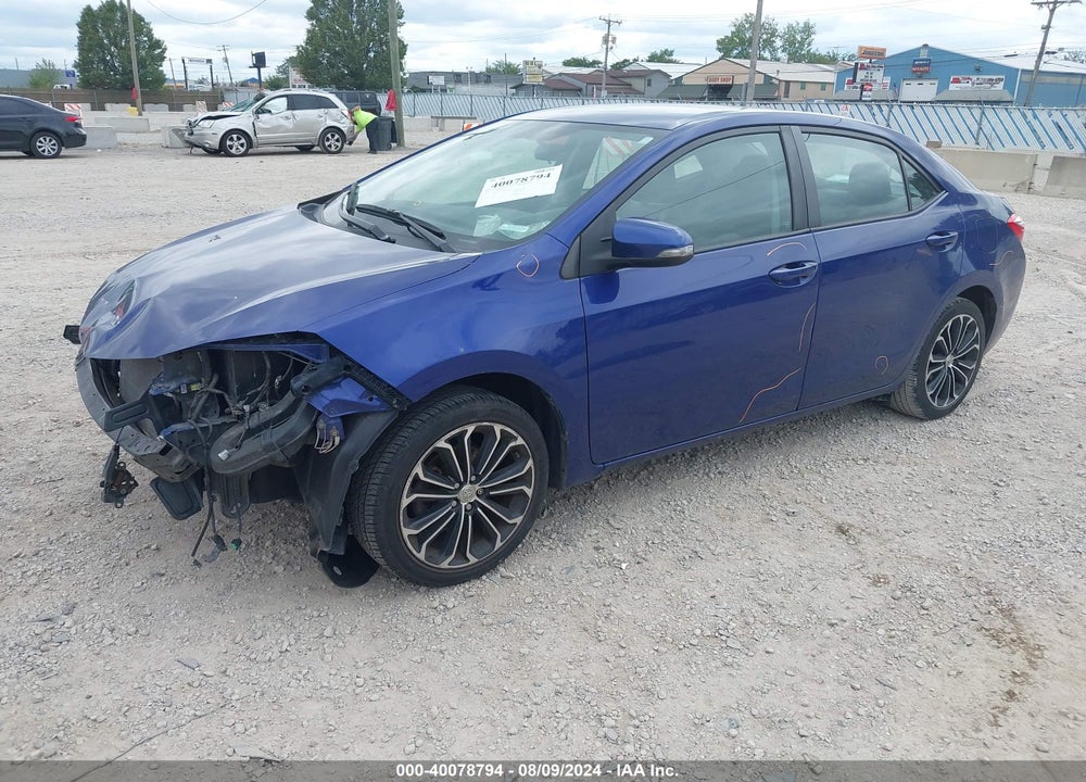 2014 TOYOTA COROLLA S PLUS VIN: 5YFBURHE6EP046978