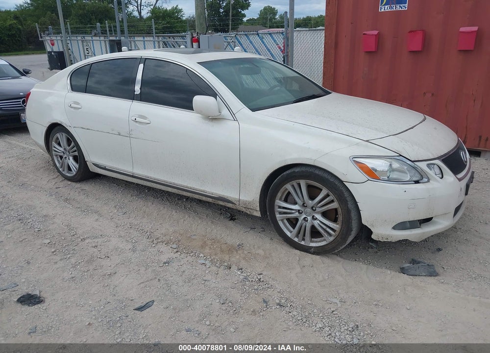 2007 LEXUS GS 450H VIN: JTHBC96S775002479