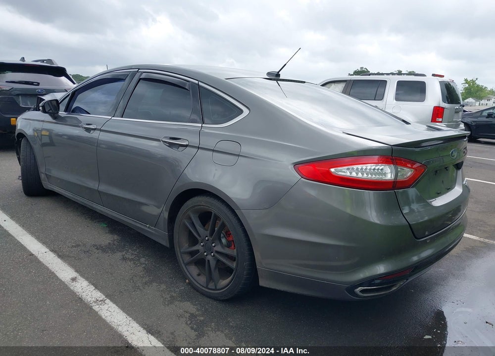 2013 FORD FUSION TITANIUM VIN: 3FA6P0K9XDR148914