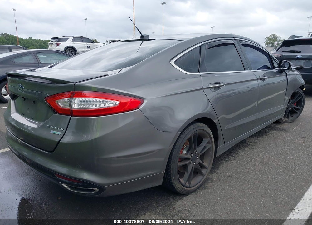 2013 FORD FUSION TITANIUM VIN: 3FA6P0K9XDR148914