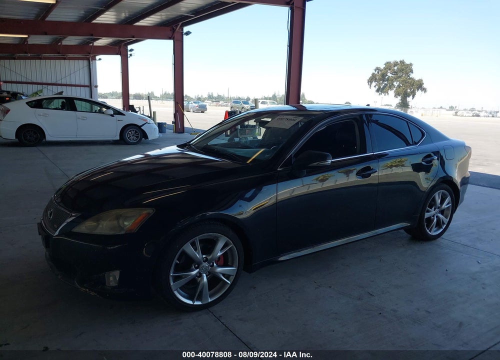 2009 LEXUS IS 250 VIN: JTHBK262X92087218