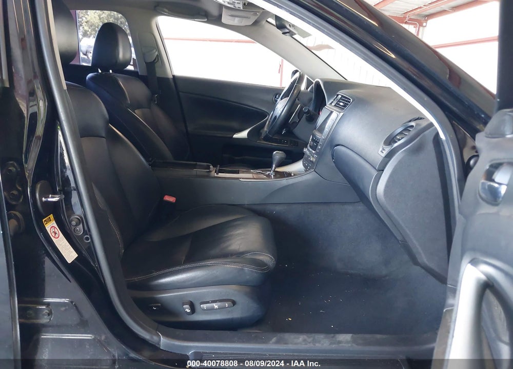 2009 LEXUS IS 250 VIN: JTHBK262X92087218