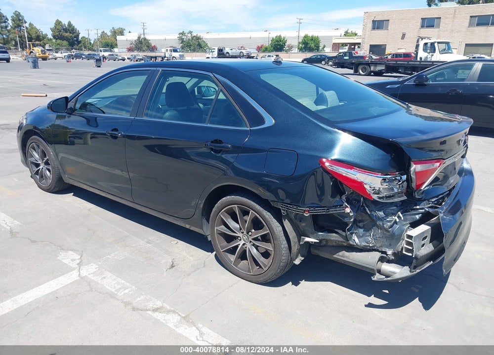2017 TOYOTA CAMRY XSE V6 VIN: 4T1BK1FK3HU031339