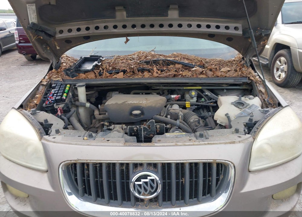2006 BUICK TERRAZA CXL VIN: 5GADV33L46D142137