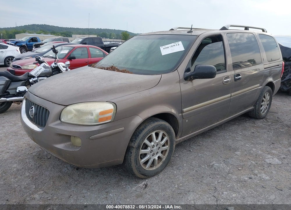2006 BUICK TERRAZA CXL VIN: 5GADV33L46D142137