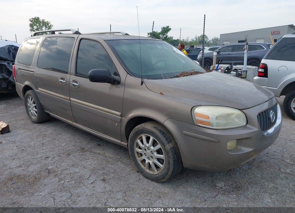 2006 BUICK TERRAZA CXL VIN: 5GADV33L46D142137