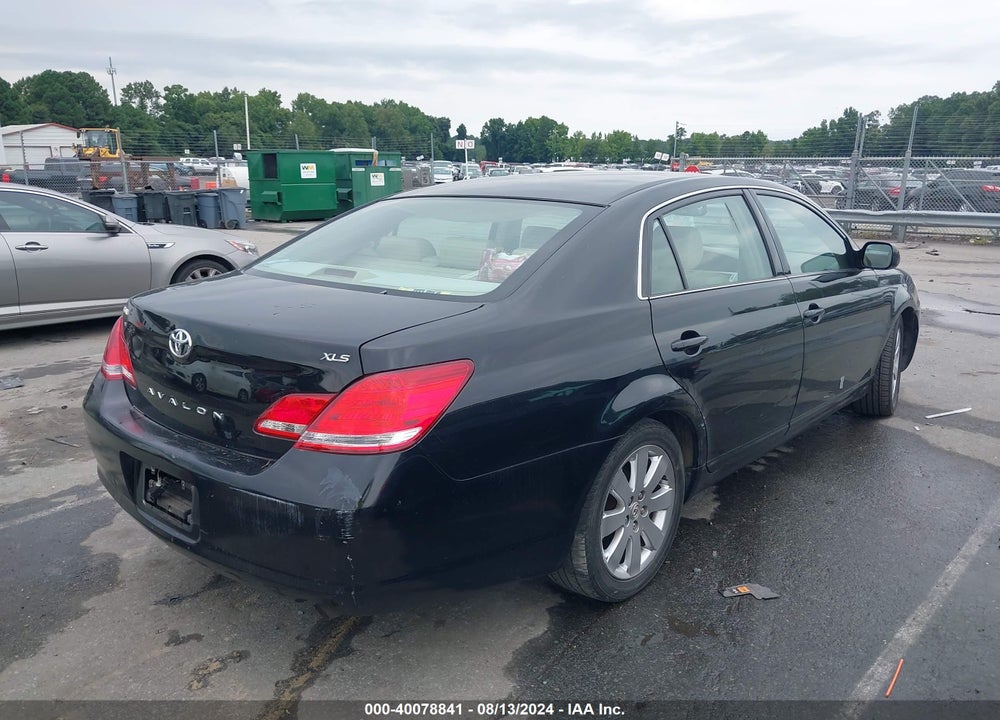 2006 TOYOTA AVALON XLS VIN: 4T1BK36BX6U103680