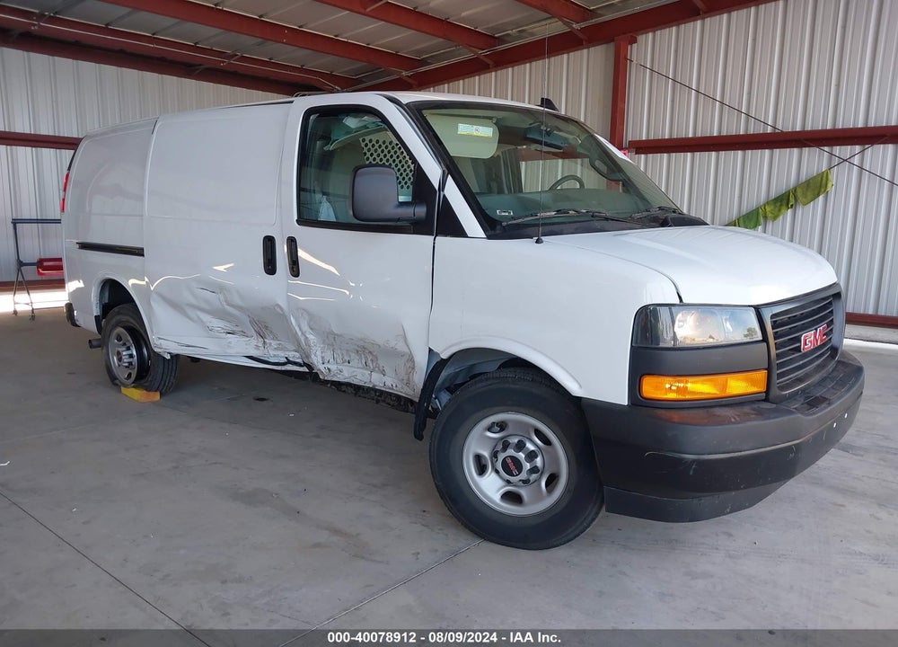 2023 GMC SAVANA CARGO RWD 2500 REGULAR WHEELBASE WORK VAN VIN: 1GTW7AFP8P1158087