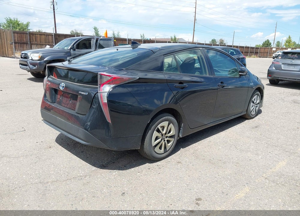 2016 TOYOTA PRIUS THREE VIN: JTDKARFU6G3009945