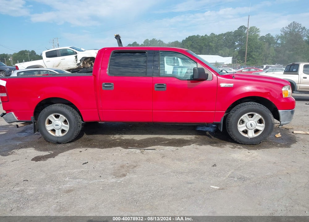 2004 FORD F-150 VIN: 1FTPW12584FA19989