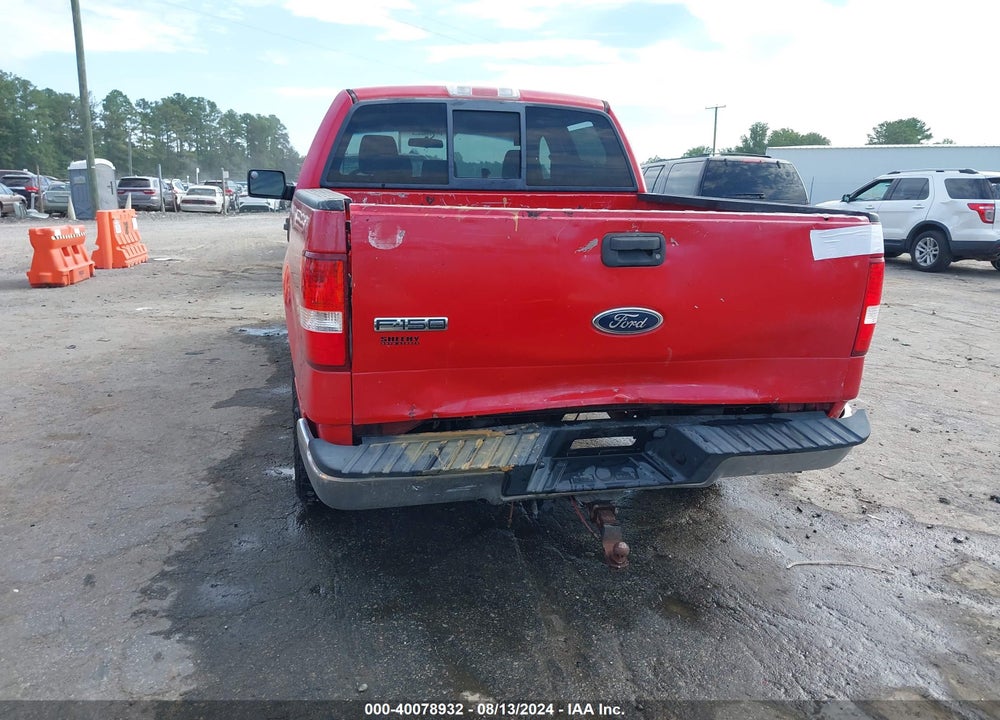 2004 FORD F-150 VIN: 1FTPW12584FA19989
