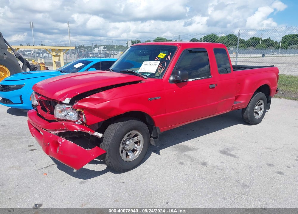 2002 FORD RANGER EDGE/TREMOR/XL/XLT VIN: 1FTYR14U52TA48493
