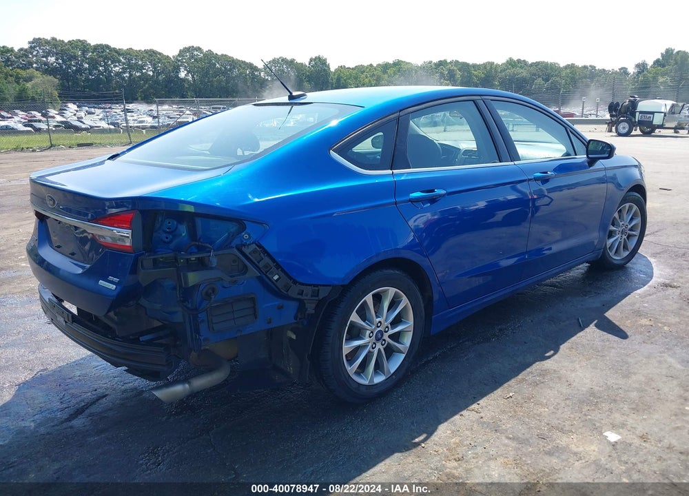 2017 FORD FUSION SE VIN: 3FA6P0HD6HR402314