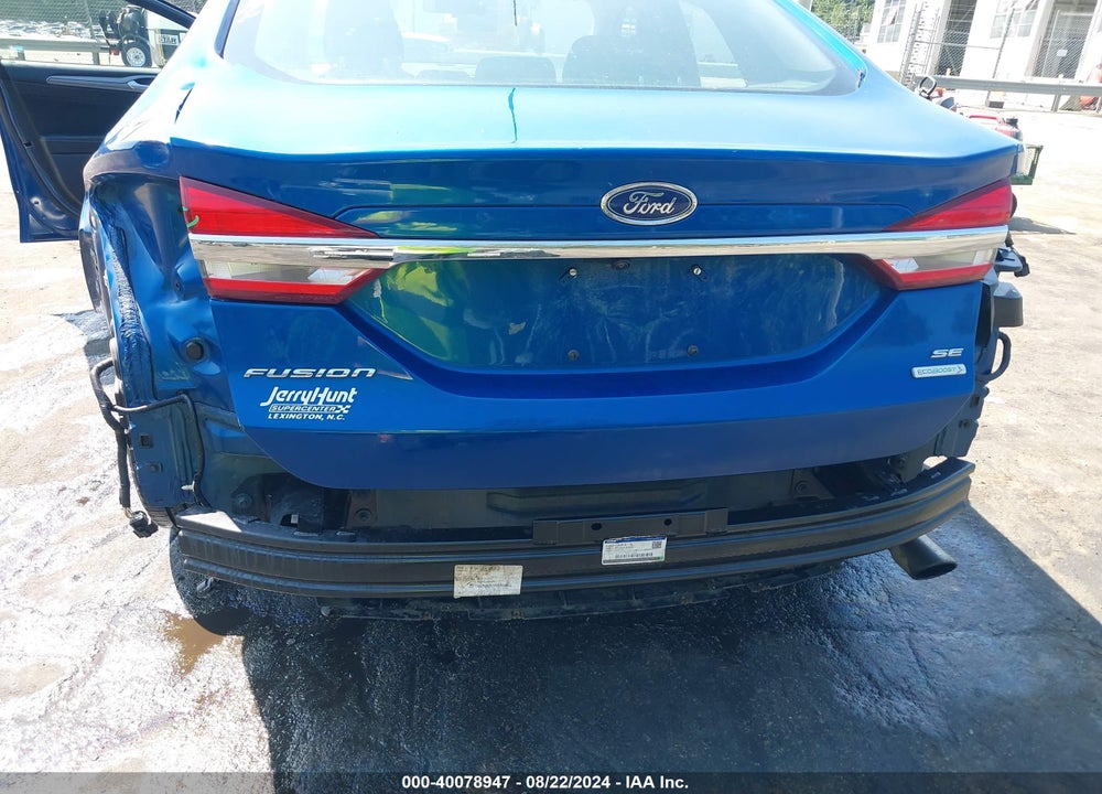 2017 FORD FUSION SE VIN: 3FA6P0HD6HR402314