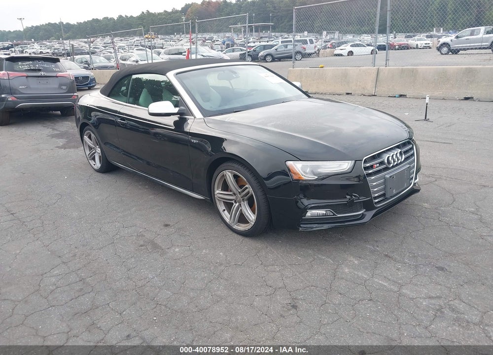 2013 AUDI S5 3.0T PREMIUM PLUS VIN: WAUCGAFH3DN008532