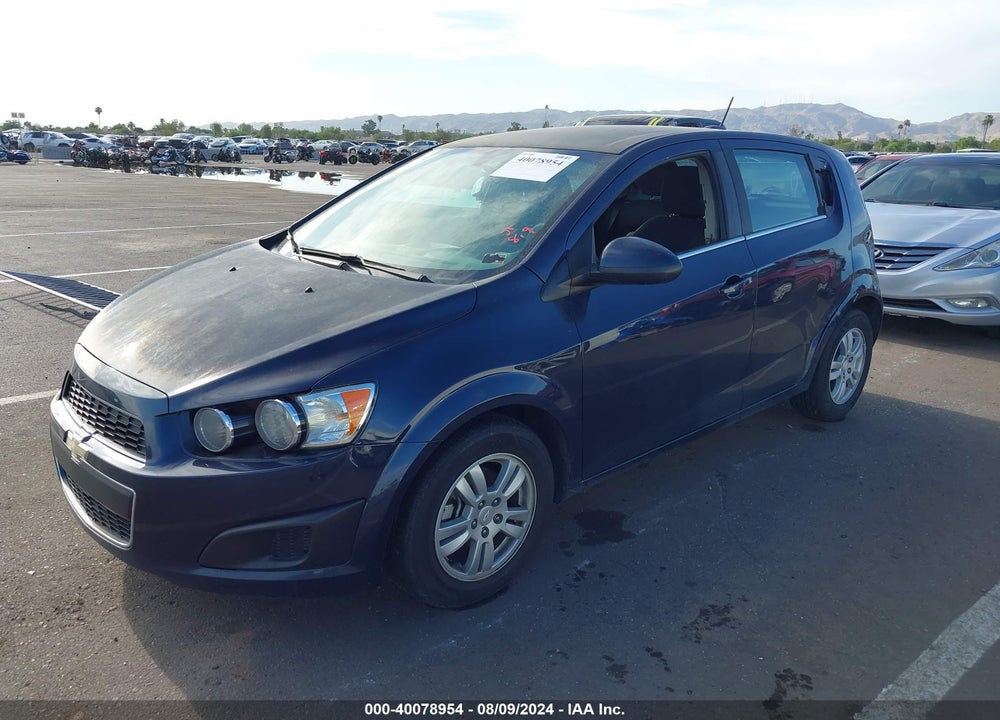 2016 CHEVROLET SONIC LT AUTO VIN: 1G1JC6SH2G4158515