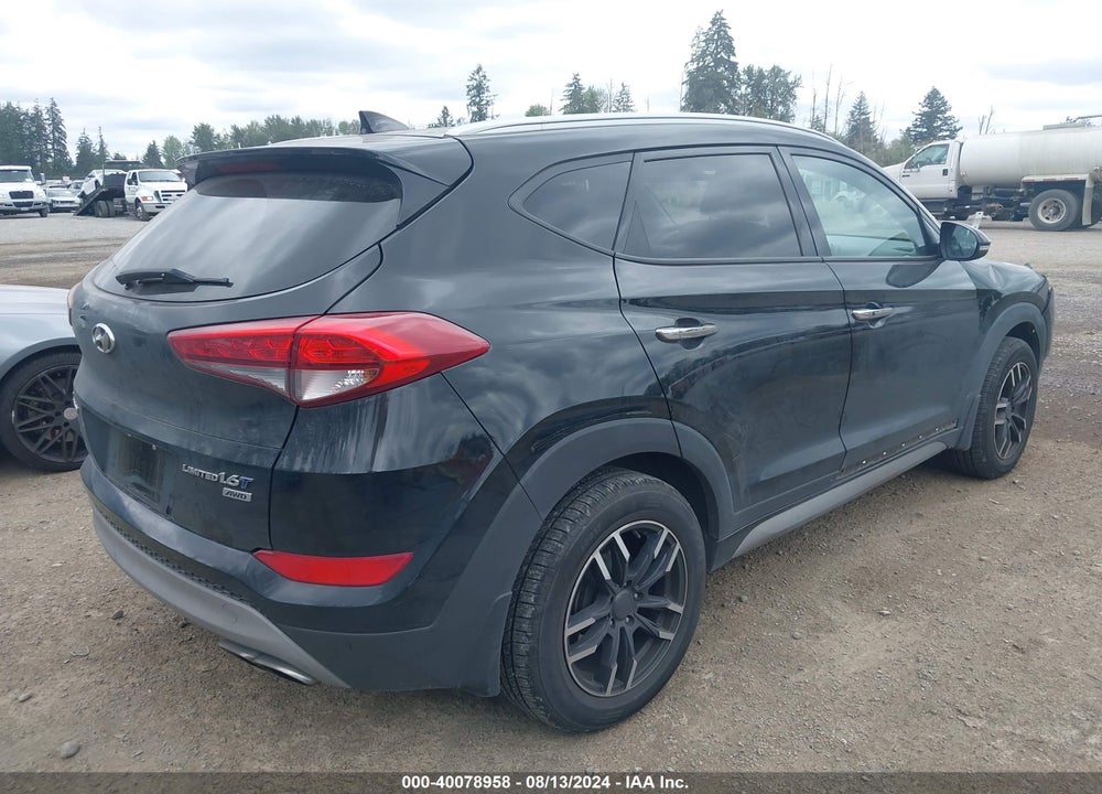 2017 HYUNDAI TUCSON VIN: KM8J3CA20HU294657