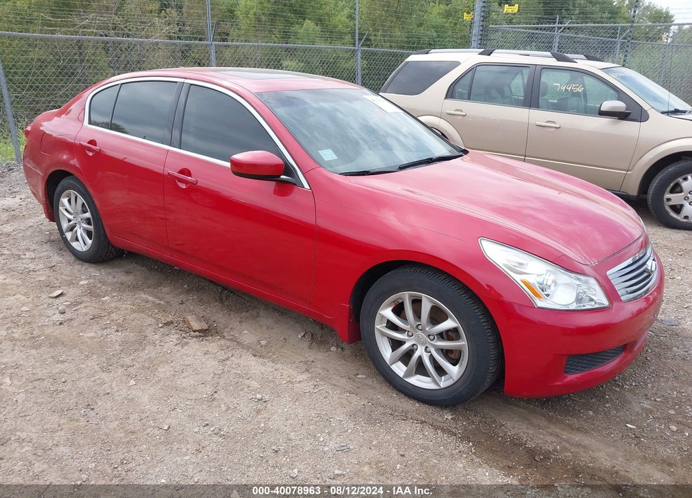 2009 INFINITI G37X VIN: JNKCV61F29M354448