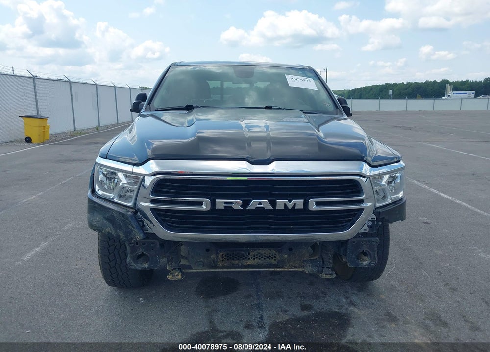 2019 RAM 1500 BIG HORN/LONE STAR QUAD CAB 4X4 6'4 BOX VIN: 1C6SRFBT7KN764269